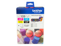 Brother LC-133PVP LC-133 Photo Value Pack 1X Black 1XCyan