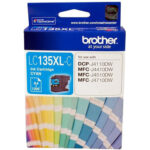 Brother LC-135XLC Cyan Ink Cartridge- MFC-J6520DW/J6720DW/J6920DW and