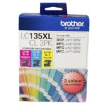 Brother LC-135XLCL3PK LC-135XL Colour Value Pack 1XCyan 1X Magenta