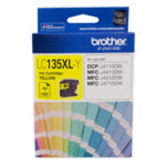 Brother LC-135XLY Yellow Ink Cartridge- MFC-J6520DW/J6720DW/J6920DW and
