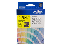 Brother LC-135XLY Yellow Ink Cartridge- MFC-J6520DW/J6720DW/J6920DW and