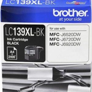 Brother LC-139XLBK LC139XLBK Black Ink Suits MFC-J6520/6720/6920DW UP