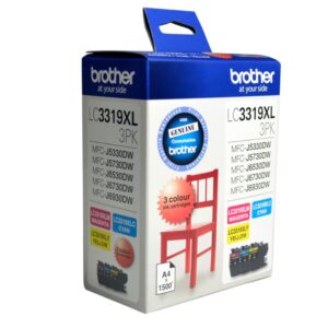 Brother LC-3319XL-3PK LC-3319XL Colour Value Pack 1X Cyan 1X