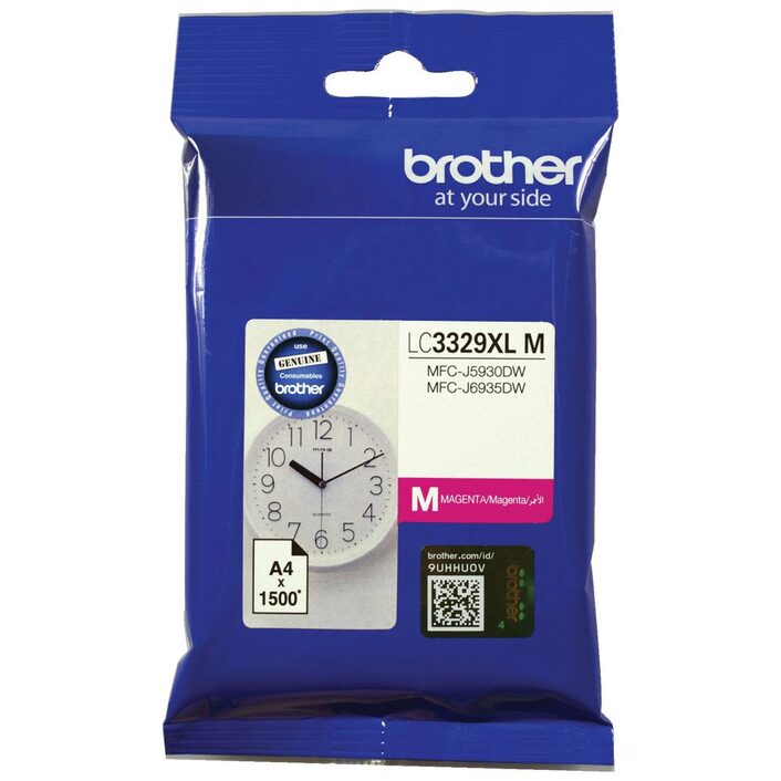 COB-LC3329XLM.jpg Brother LC-3329XLM LC3329XLM MAGENTA INK CARTRIDGE TO SUIT MFC-J5930DW/J6935DW