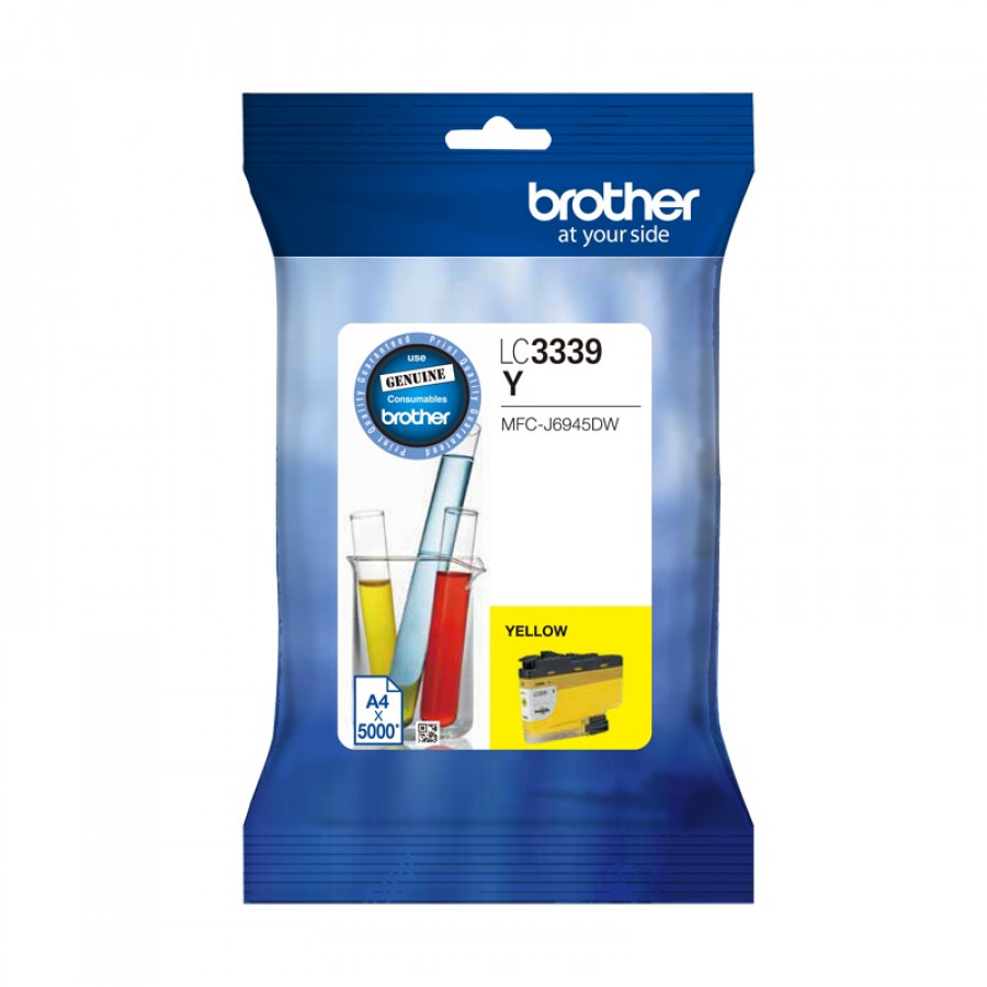 COB-LC3339XLY.jpg Brother LC-3339XLY Yellow Super High Yield Ink Cartridge