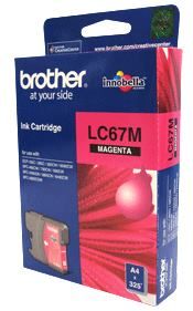 COB-LC67M.jpg Brother LC-67M Megenta Ink Cartridge- to suit DCP-385C/395CN/585CW/6690CW/J715W
