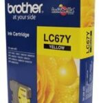 Brother LC-67Y Yellow Ink Cartridge- to suit DCP-385C/395CN/585CW/6690CW/J715W
