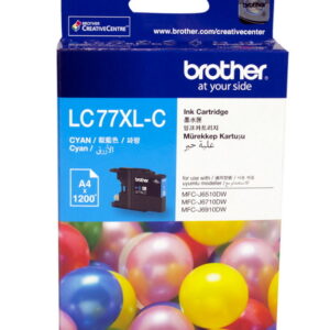 Brother LC-77XLC Cyan Super High Yield Ink Cartridge