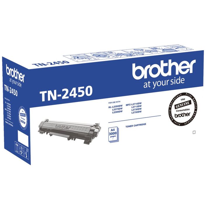 COB-TN-2450.jpg Brother TN-2450 Mono Laser Toner- Standard