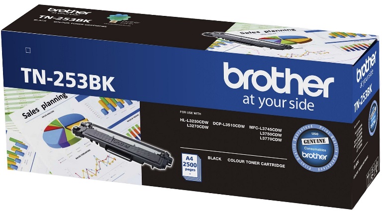 CREATOR: gd-jpeg v1.0 (using IJG JPEG v62), quality = 100 Brother TN-253BK Black Toner Cartridge to Suit