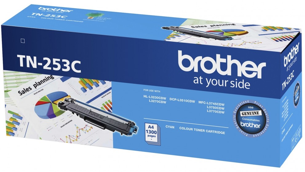 COB-TN-253C.jpg Brother TN-253C Cyan Toner Cartridge to Suit