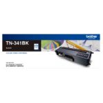 Brother TN-341BK Colour Laser-Standard Yield Black Toner to suit