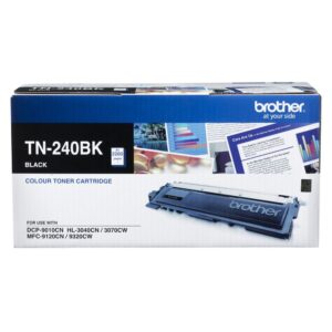 Brother TN-240BK COLOUR LASER TONER-BLACK TONER CARTRIDGE TO SUIT