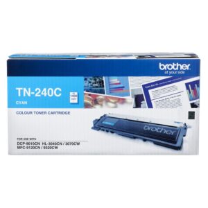 Brother TN-240C COLOUR LASER TONER-CYAN TONER CARTRIDGE TO SUIT