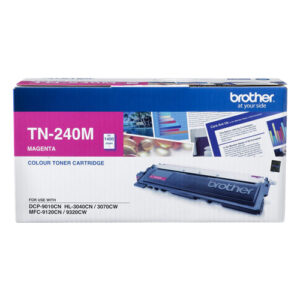 Brother TN-240M BrotherTN-240M COLOUR LASER TONER-MAGENTA TONER CARTRIDGE