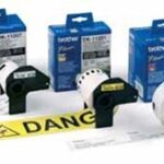 Brother DK-11203 White File Folder Labels 17mm X 87mm
