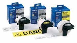 Brother DK-11203 White File Folder Labels 17mm X 87mm