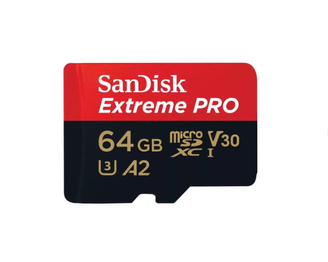 FMS-MSDEXP-64G.jpg Sandisk SDSQXCU-064G-GN6MA Extreme® PRO microSDXC™ UHS-I CARD - 64GB