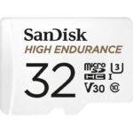 Sandisk SDSQQNR-032G-GN6IA High Endurance 32GB microSD 100MB/s 40MB/s 2.5K