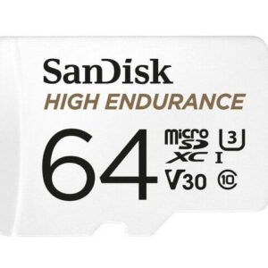 Sandisk SDSQQNR-064G-GN6IA High Endurance 64GB microSD 100MB/s 40MB/s 5K