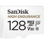 Sandisk SDSQQNR-128G-GN6IA High Endurance 128GB microSD 100MB/s 40MB/s 10K