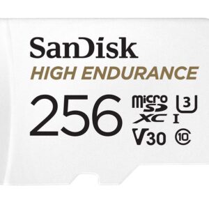 Sandisk SDSQQNR-256G-GN6IA High Endurance 256GB microSD 100MB/s 40MB/s 20K