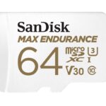 Sandisk SDSQQVR-064G-GN6IA Max Endurance 64GB microSD 100MB/s 40MB/s 20K