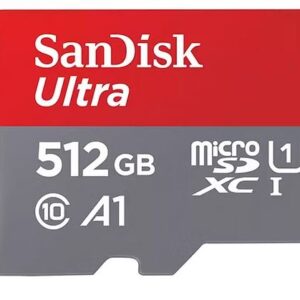 Sandisk SDSQUAC-512G-GN6MN 512GB Ultra MicroSDXC UHS-I Memory Card