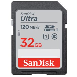 Sandisk SDSDUN4-032G-GN6IN Ultra 32GB SDHC SDXC UHS-I Memory Card