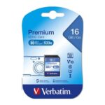 Verbatim 43962 SDHC 16GB (Class 10) Up to 45MB/Sec