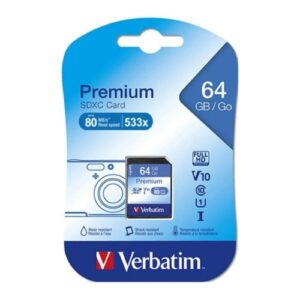 Verbatim 44024 SDXC 64GB (Class 10 UHS-I) Up