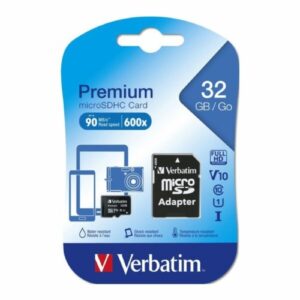 Verbatim 44083 32GB MicroSD SDHC SDXC Class10 UHS-I Memory