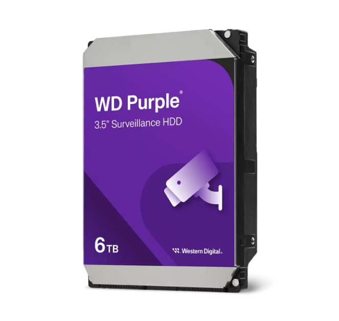 HAWD-PP35-6TB4.jpg Western Digital WD64PURZ WD Purple 6TB 3.5" Surveillance HDD 5400RPM