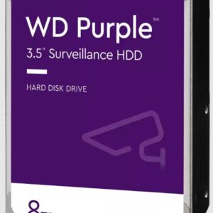 Western Digital WD85PURZ WD Purple 8TB 3.5" Surveillance HDD 256MB