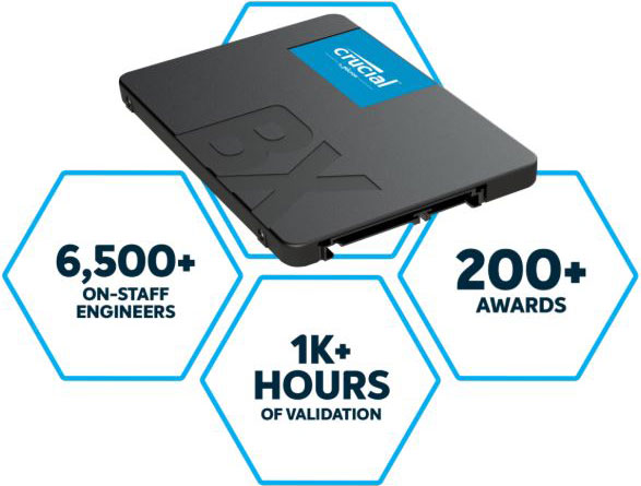 HBC-BX500-2TB-.jpg Micron (Crucial)-P CT2000BX500SSD1-P Crucial BX500 2TB 2.5" SATA3 6Gb/s SSD