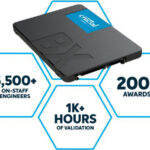 Micron (Crucial) CT2000BX500SSD1 Crucial BX500 2TB 2.5" SATA3 6Gb/s SSD