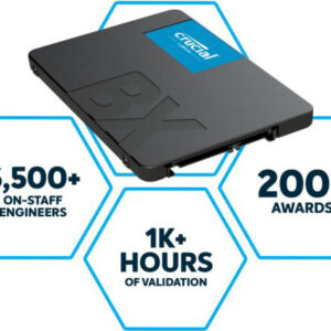 Micron (Crucial) CT2000BX500SSD1 Crucial BX500 2TB 2.5" SATA3 6Gb/s SSD
