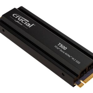 Micron (Crucial) CT4000T500SSD5 Crucial T500 4TB Gen4 NVMe SSD Heatsink