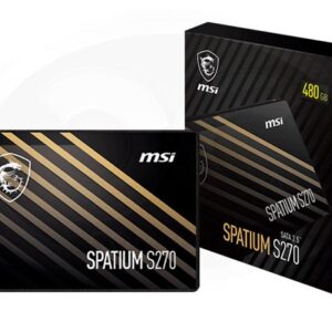 MSI SPATIUM S270 SATA 2.5 480GB SPATIUM S270 SATA 2.5" 480GB