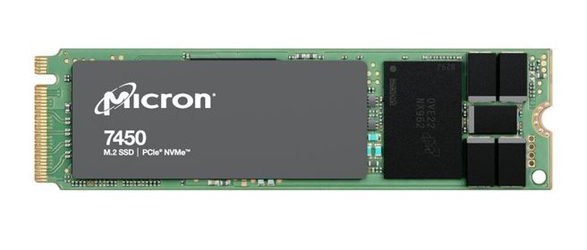 HBMS-7450-480G.jpg Micron (Crucial) MTFDKBA480TFR-1BC1ZABYYR 7450 Pro 480GB Gen4 NVMe Enterprise