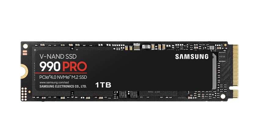 HBS-990PRONV-1TB.jpg Samsung MZ-V9P1T0BW 990 Pro 1TB Gen4 NVMe SSD 7450MB/s