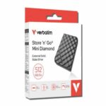 32024 Verbatim Store’n’Go Mini Diamond SSD USB-C 512GB