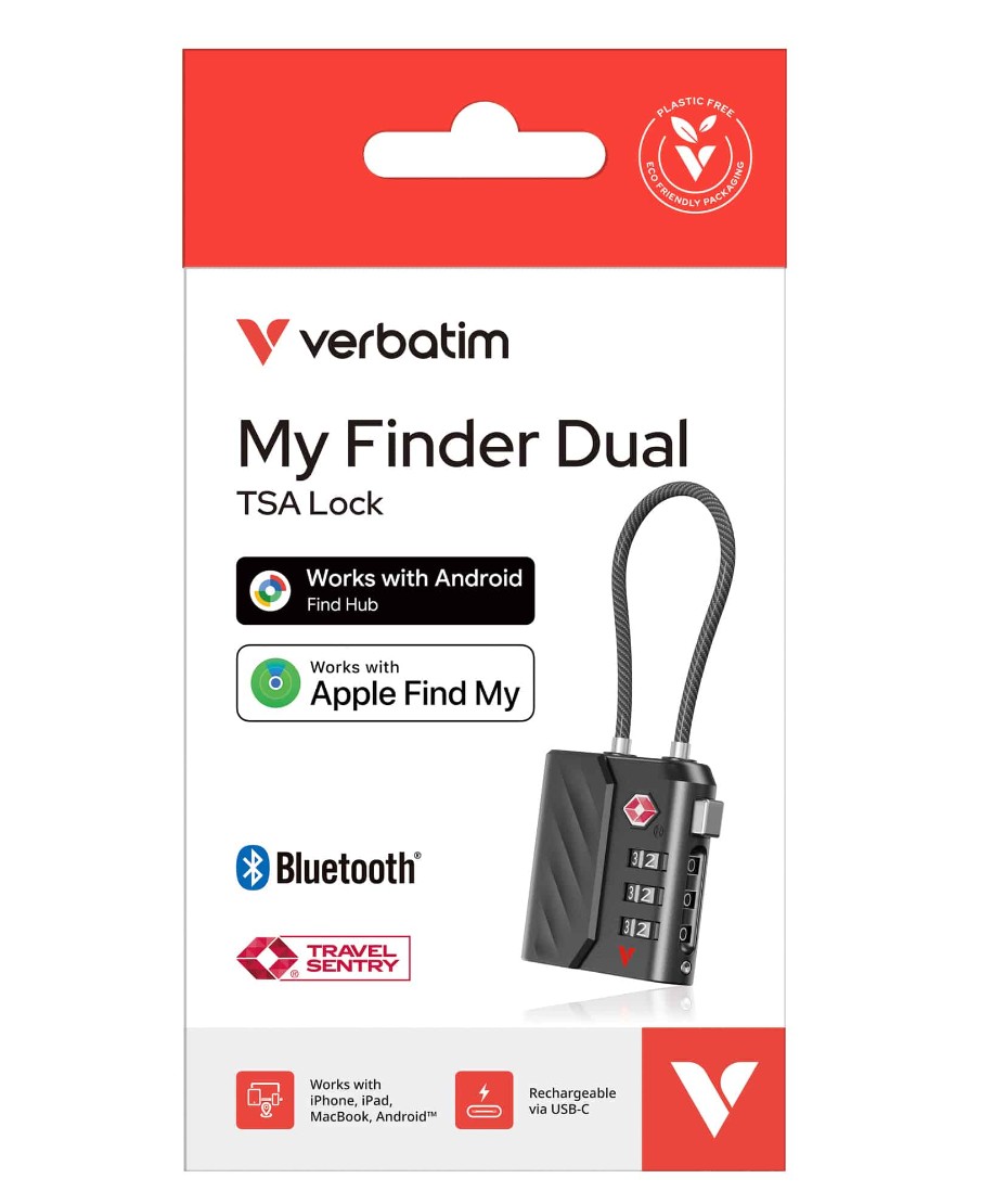 HEV-30169.jpg Verbatim 30169 My Finder Dual Channel TS Lock
