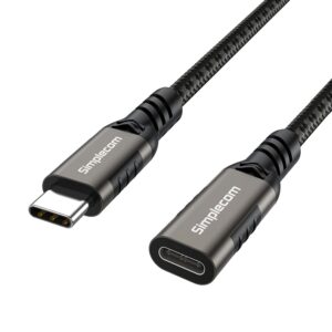 Simplecom CAU605 USB-C Male to Female Extension Cable USB