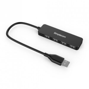 Simplecom CH241 Hi-Speed 4 Port Ultra Compact USB 2.0