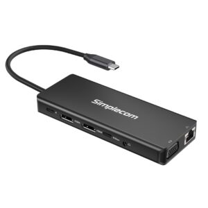 Simplecom CHN613 USB-C 13-in-1 Multiport Docking Station Dual HDMI
