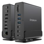 Simplecom CHT815 15-in-1 USB-C 4K Triple Display MST Docking