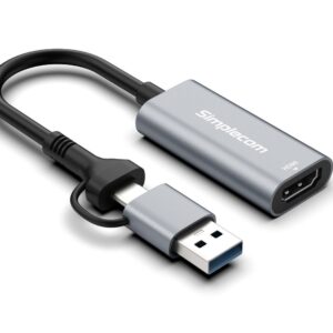 Simplecom DA306C USB 3.0 and USB-C to HDMI Video