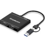 Simplecom DA327 USB 3.0 or USB-C to Dual HDMI