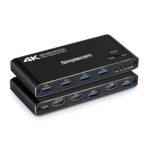 Simplecom KM420 2-Port HDMI KVM Switch HDMI 2.0 4K@60Hz